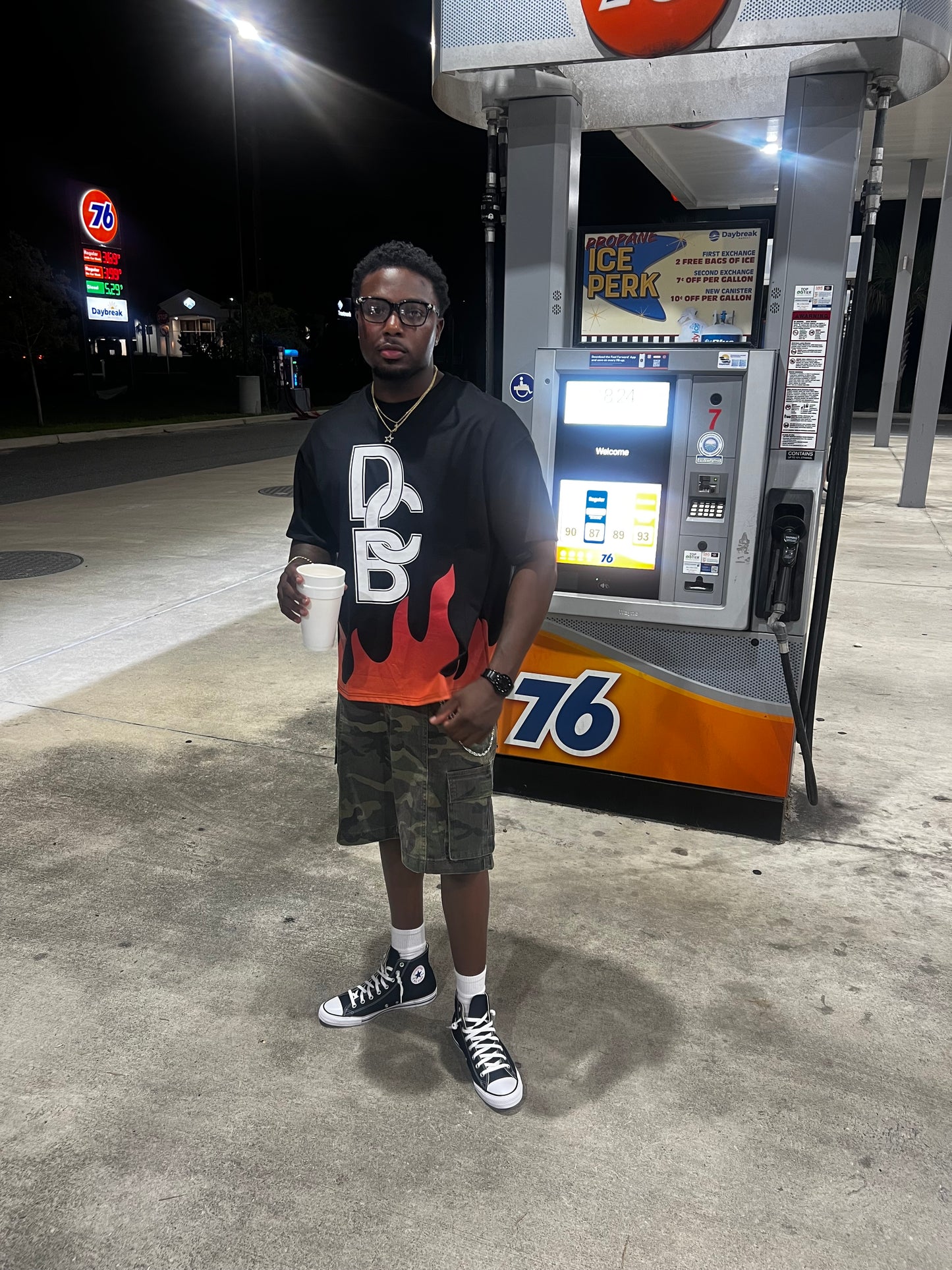 Flame - Oversized Tee