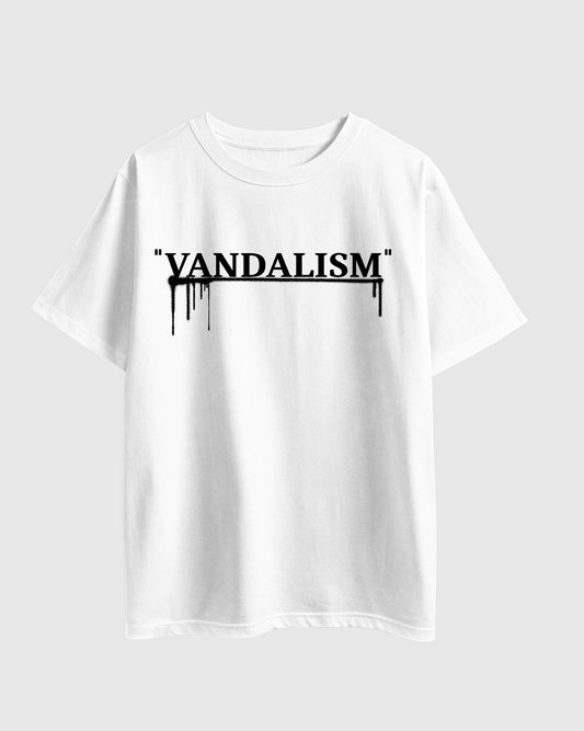 Vandalism White - Tee